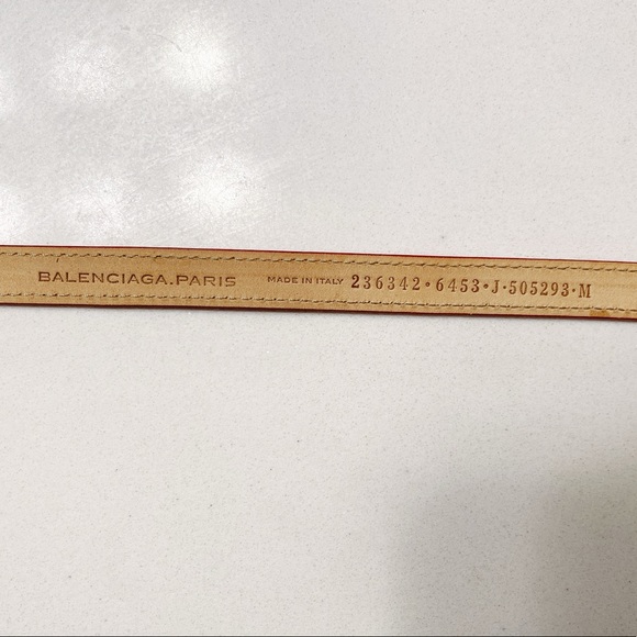 Balenciaga Arena Giant Triple Tour Bracelet in Red - Picture 3 of 4